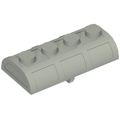 Treasure Chest Lid [Thin Hinge]