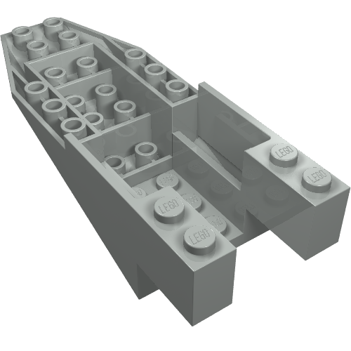 Wedge Sloped Inverted 11 x 4 x 2 2/3 Cockpit