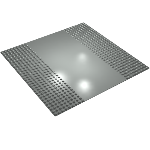 Baseplate 32 x 32 with 9-Stud Straight [Plain]