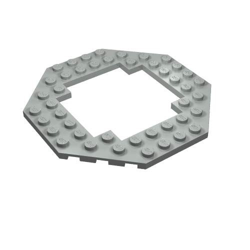 Plate Special 10 x 10 Octagonal Opening