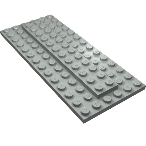 Battery Cover, Train Car Roof 6 x 14