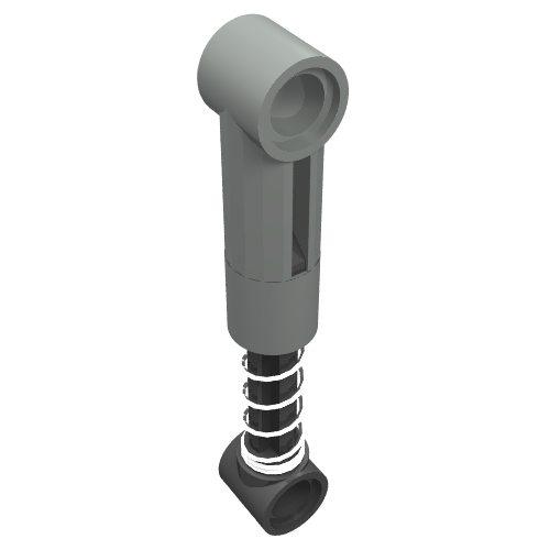 Technic Shock Absorber 6.5L with Soft Spring, Standard Coil [Complete Assembly]