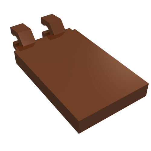 Tile Special 2 x 3 with 2 Clips [Angled Clips]