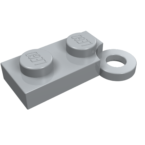 Hinge Plate 1 x 4 Swivel Base