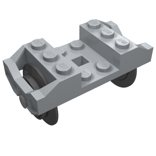 Wheel Holder, Train with Wheels [Complete Assembly]