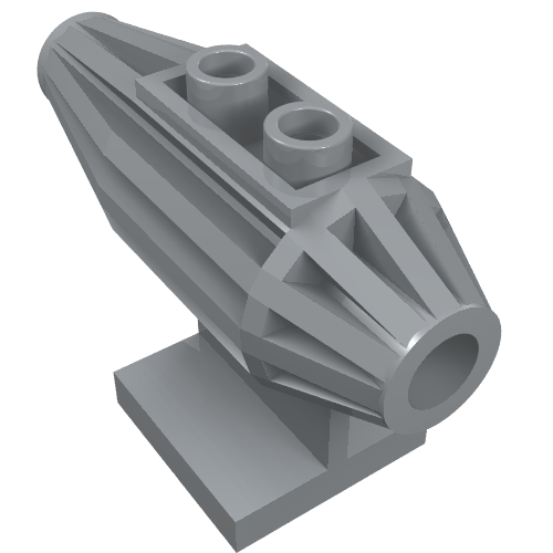 Engine, Strakes, 2 Top Studs, 2 x 2 Bottom Tile