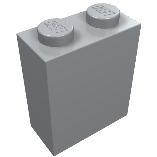 Brick 1 x 2 x 2 with Inside Axle Holder