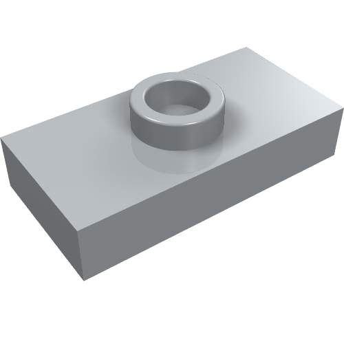 Plate Special 1 x 2 with 1 Stud without Groove (Jumper)