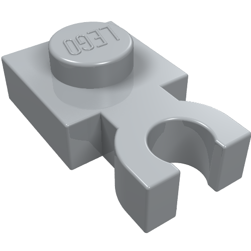 Plate Special 1 x 1 with Clip Vertical [Thick U Clip]