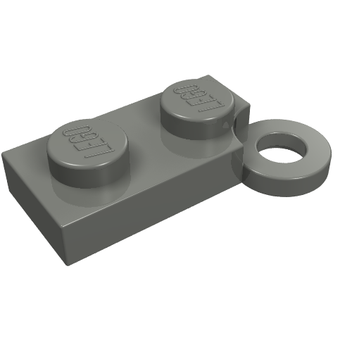 Hinge Plate 1 x 4 Swivel Base