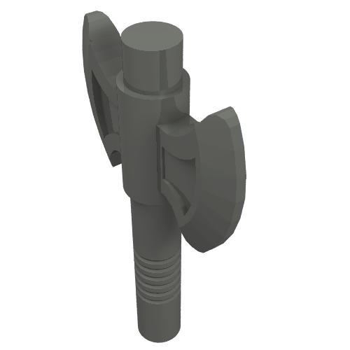 Weapon Axe with Twin-Blade