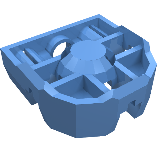 Technic Pin Connector Block 3 x 3 x 1