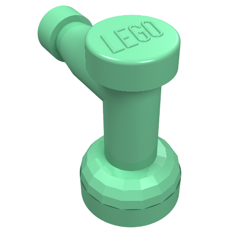 Tap 1 x 1 with Hole in Spout