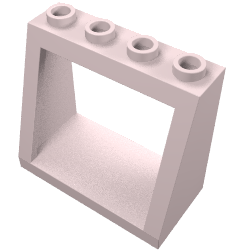 Windscreen 2 x 4 x 3 Frame with Hollow Studs