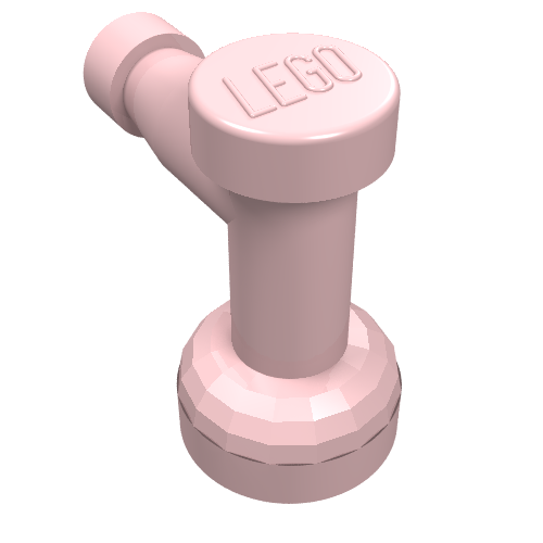 Tap 1 x 1 with Hole in Spout