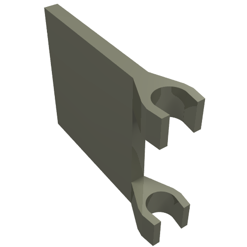 Flag 2 x 2 Square [Thin Clips]