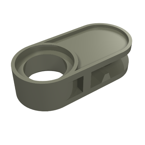 Technic Flex Cable End with Pin Connection [Old Style - No Clamp]