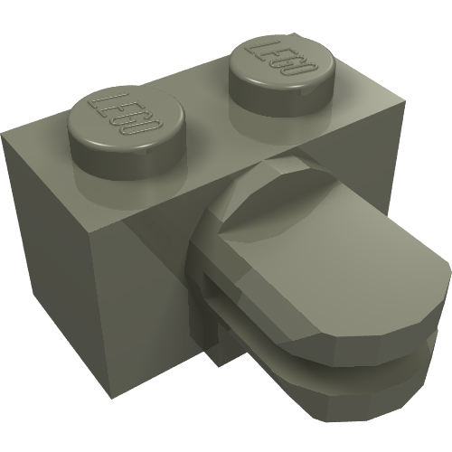 Arm Holder Brick 1 x 2 with 2 Horizontal Fingers