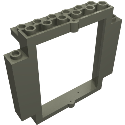 Door Frame 2 x 8 x 6 Swivel with Bottom Notches