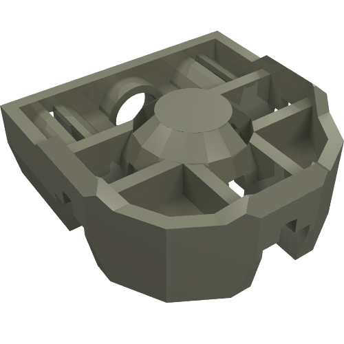 Technic Pin Connector Block 3 x 3 x 1