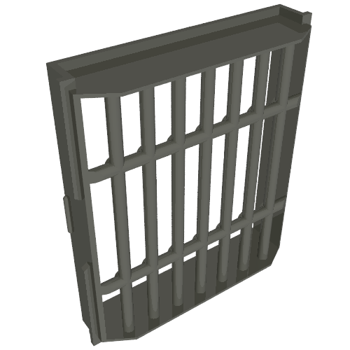 Bar 8 x 8 x 2 Sliding Grill