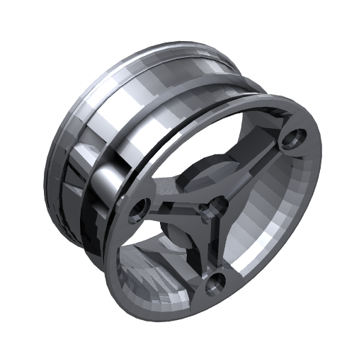 Wheel 70 x 28 mm Futuristic