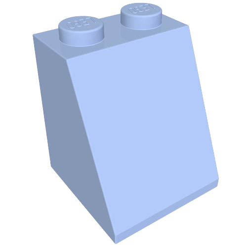 Slope 65° 2 x 2 x 2 with Bottom Tube