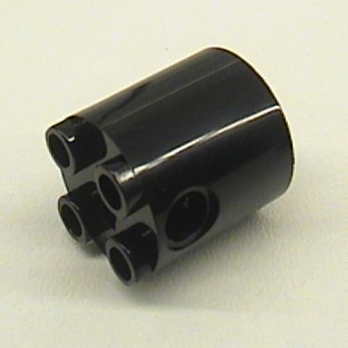 Brick Round 2 x 2 x 2 Robot Body, Axle Holder 'X' Orientation