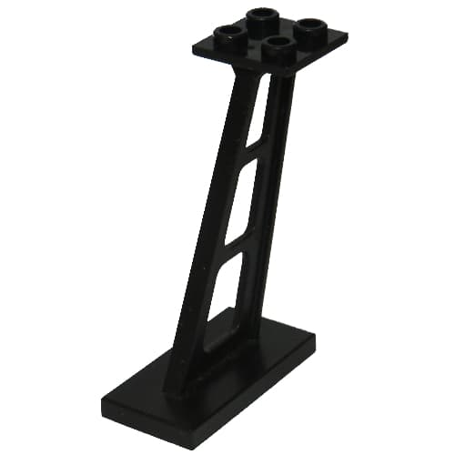 Support 2 x 4 x 5 Stanchion Inclined [3mm wide posts]