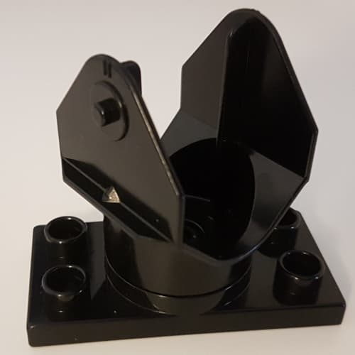 Duplo Turntable Base, 2 x 4 Plate with Ladder Holder