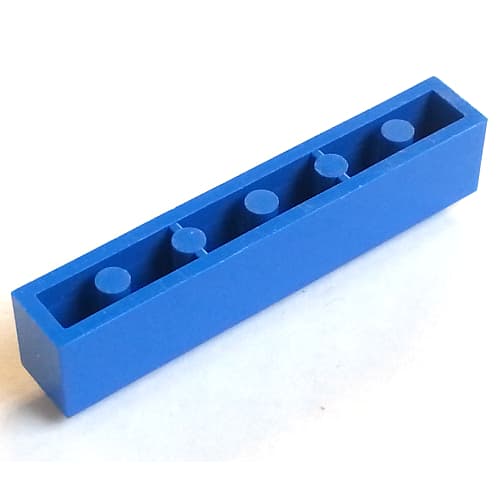 Brick 1 x 6 with Bottom Tubes and 2 Lowered Cross Supports