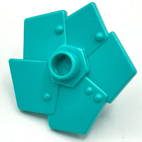 Duplo Plant Flower Metal Design with 5 Petals (Little Robots)