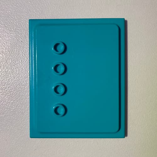 Scala, Building, Wall Panel 5 x 6 with Four Studs