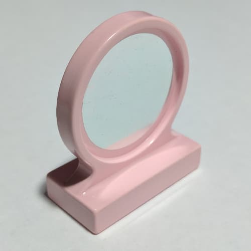 Duplo Mirror with Silver Print