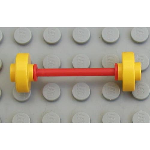 Belville / Fabuland Wheels with Red Axle