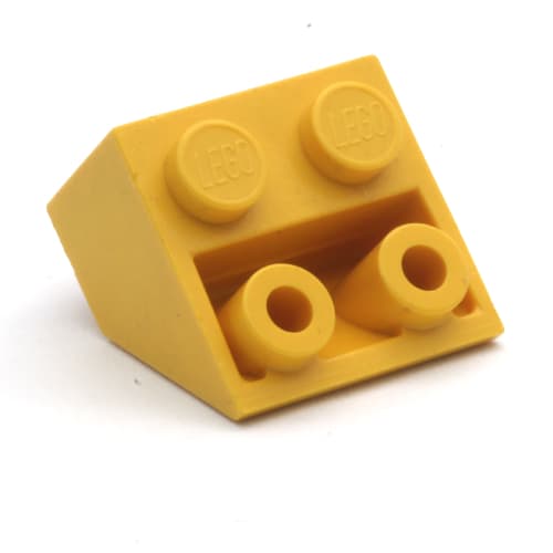 Slope Inverted 45° 2 x 2 [Ovoid Bottom Pin, Small Stud Holes]