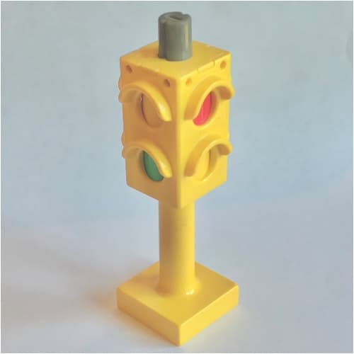 Duplo Road Traffic Lights with Changeable Lights