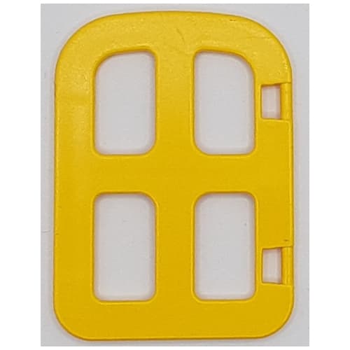 Duplo Door / Window Narrow, 1 x 3 x 2 1/2 with Four Panes