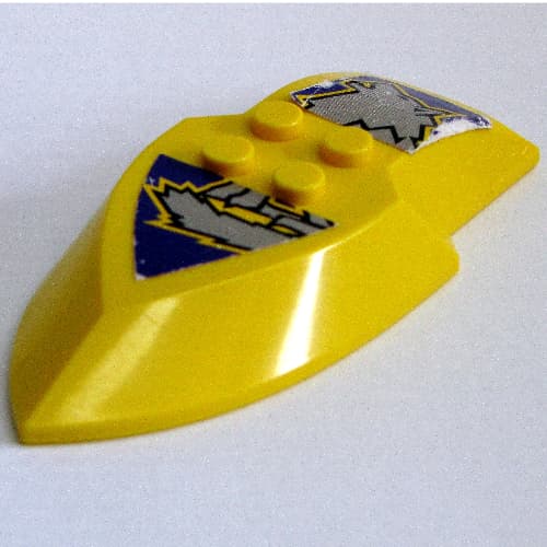 Shield from Nestle Promo Figure - Danju with Mace and Shield