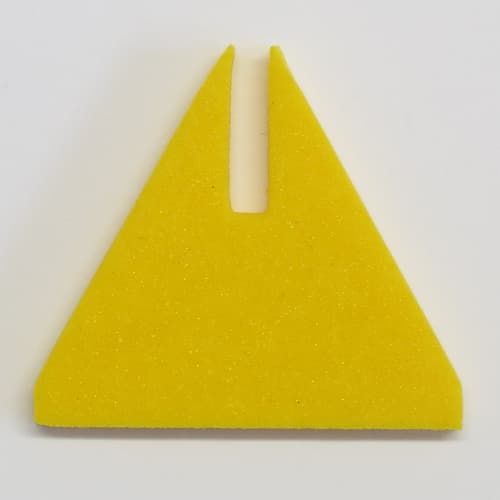 Cone Triangle Upright 6 x 6 with Top Cutout