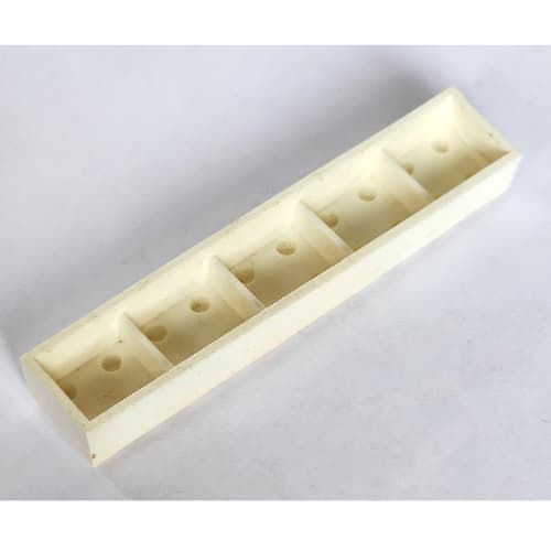 Brick 2 x 10 without Bottom Tubes, with Cross Supports