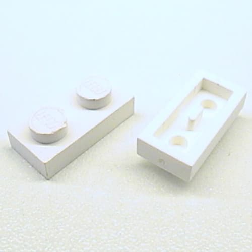 Plate 1 x 2 [Old Style Bottom]