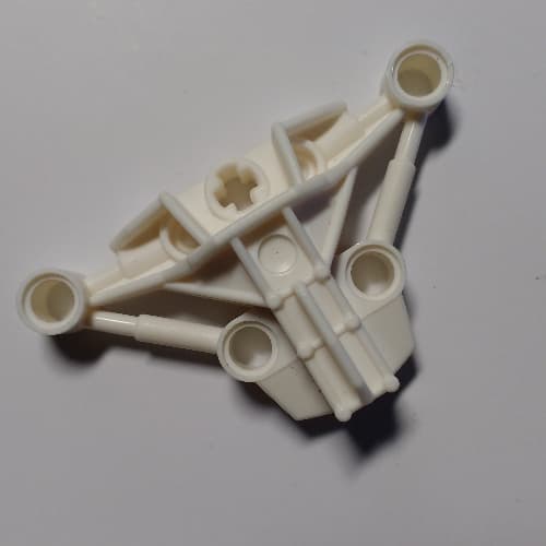 Large Figure Skeletal, Torso, Upper, with Axle Holes and 4 Holes (Mistika)