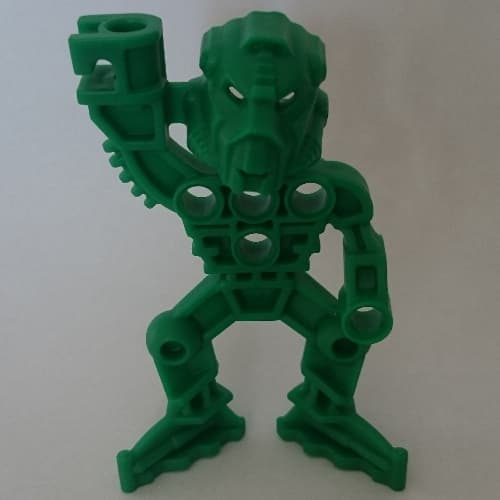 Large Figure Skeletal, Torso, Legs, Arms, and Head (Inika Toa Kongu)