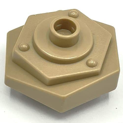 Duplo Weight Hexagonal with 1 stud