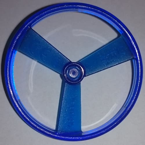 Projectile, Disk / Rotor / Propeller 3 Blade with Flywheel Pin