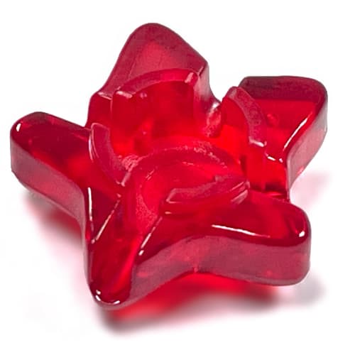 Clikits Icon, Star 2 x 2 Small, with Hole