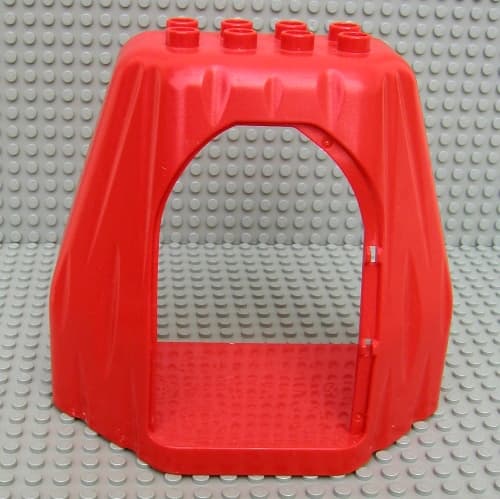 Duplo Rock Cave with Door Opening