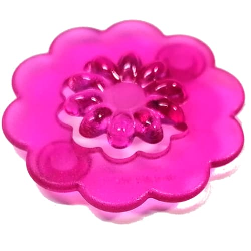 Clikits Icon, Flower 4.5 x 4.5 with 10 Petals, 2 Pins
