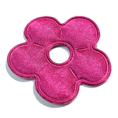 Clikits Icon Accent, Flower Puffy 5 x 5 with Aqua Back